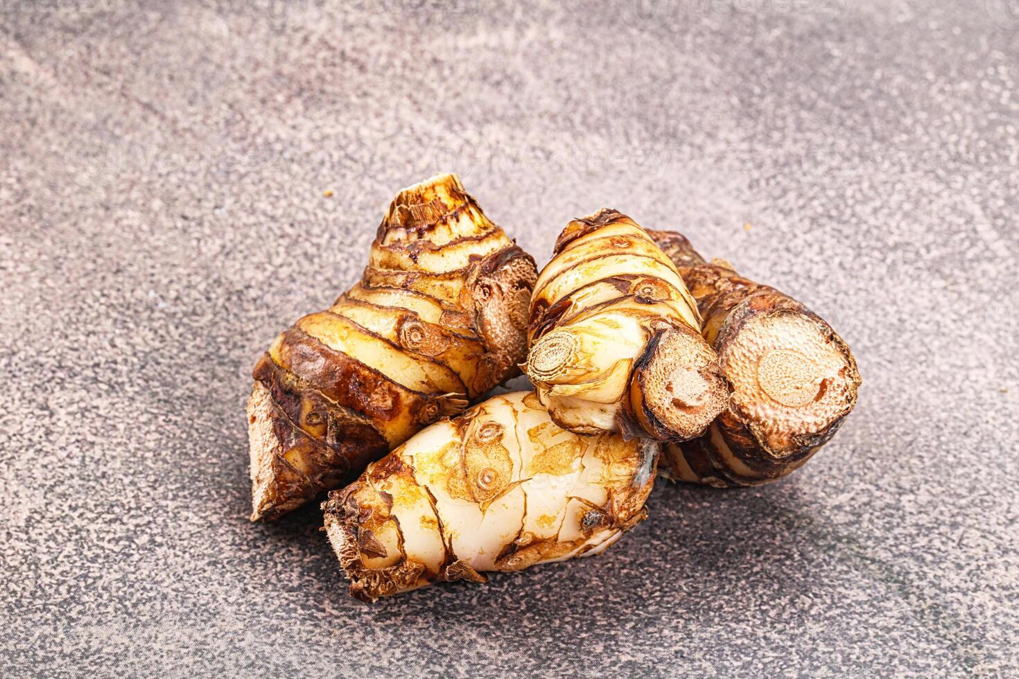 Natural organic raw ginger root photo
