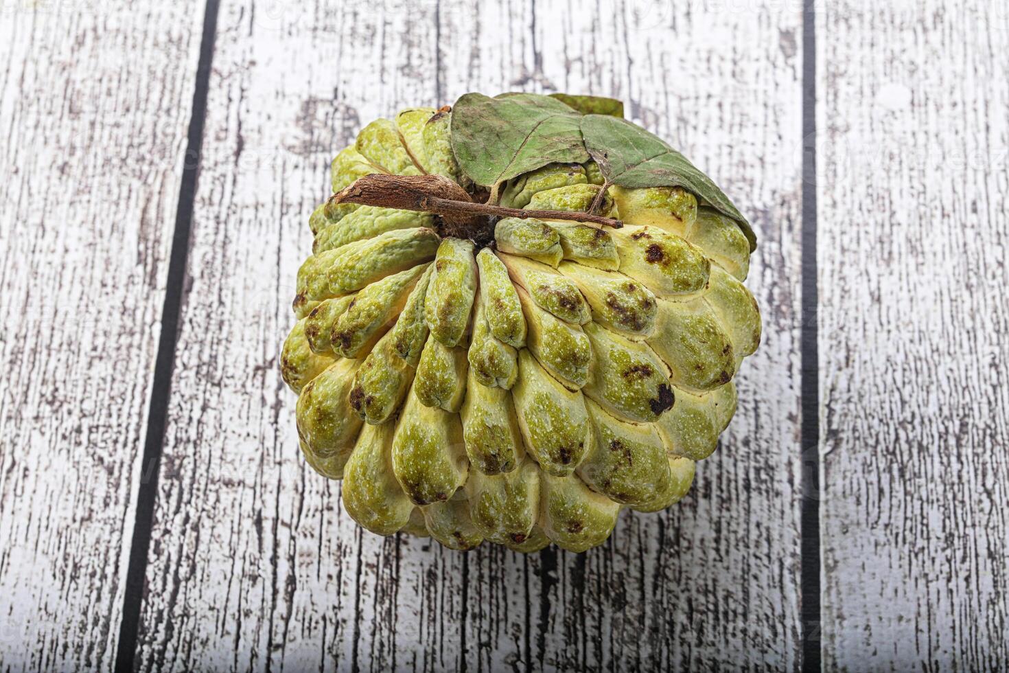 Fresh ripe sweet and juicy Custard Apple photo
