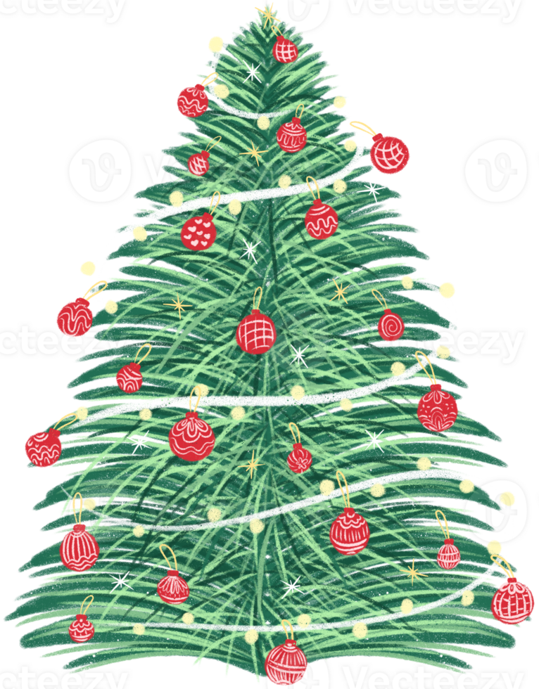 Christmas tree decoration png