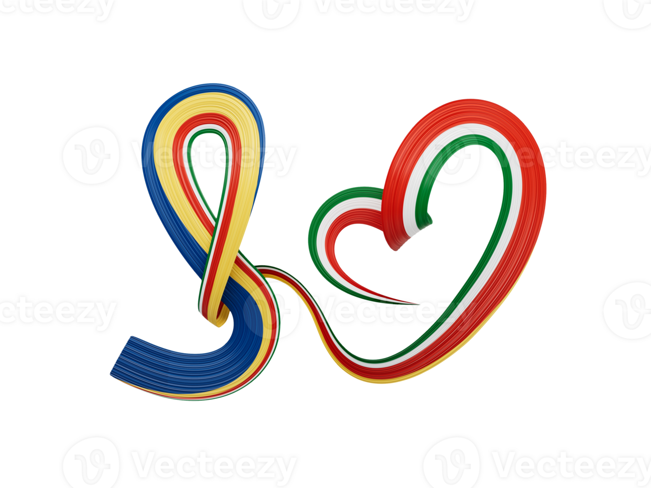 3d Flag Of Seychelles 3d Waving Flag Ribbon, 3d Illustration png