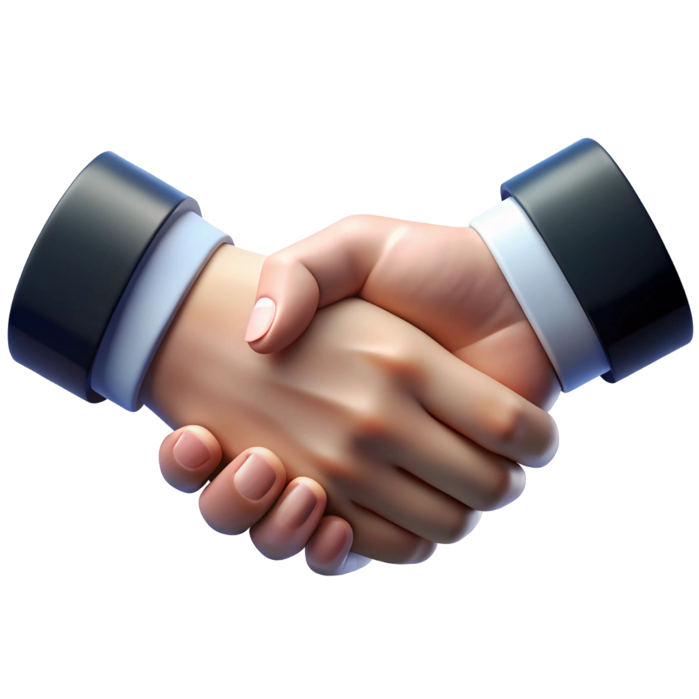Handshake for Business Agreement and Partnership png
