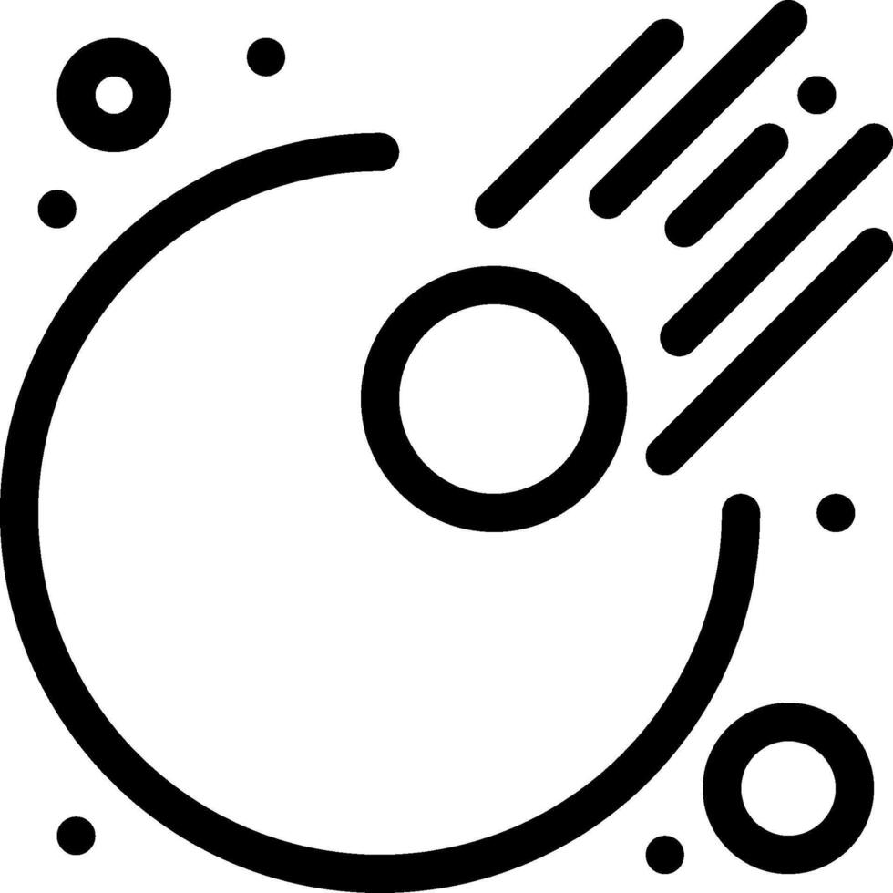 Space station icon vector