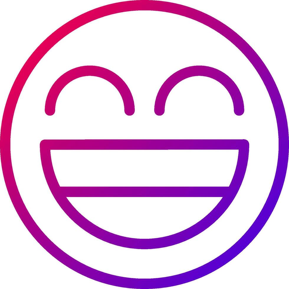 A smiley face with a purple and pink background vector