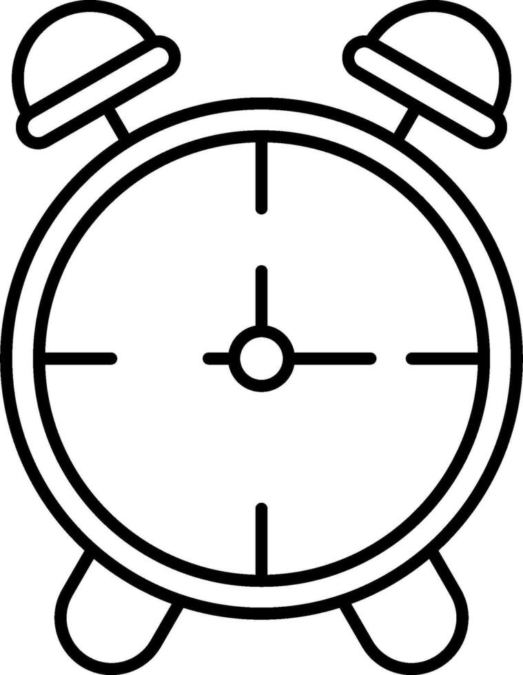 Clock alarm clock icon illustration vector