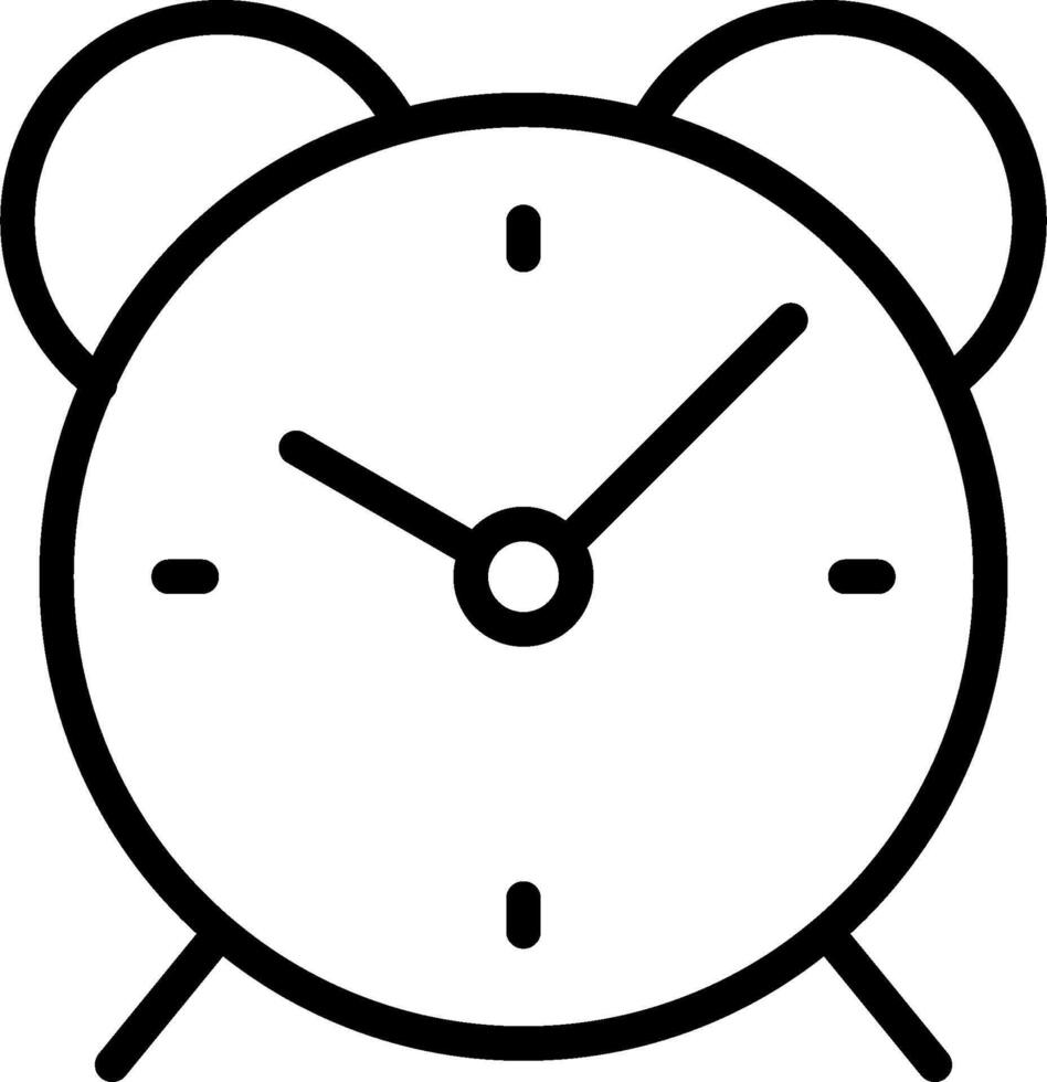 Clock icon clipart vector