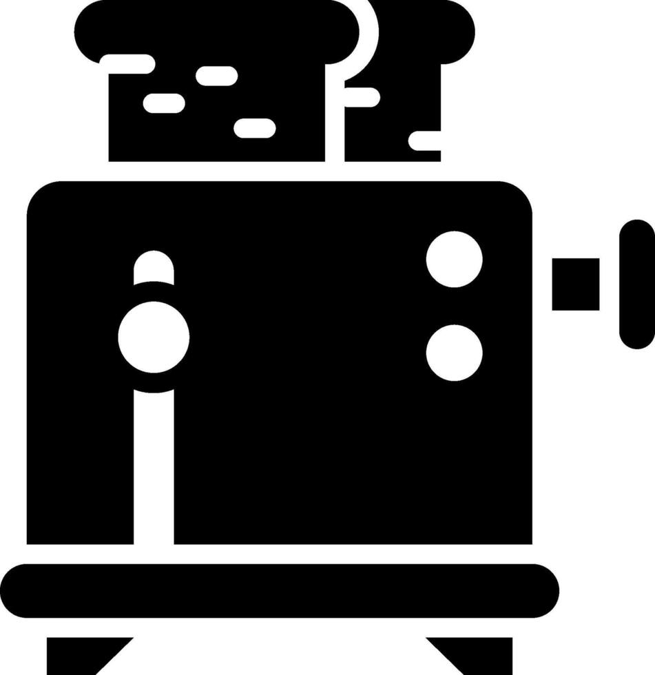 Toaster illustration design vector