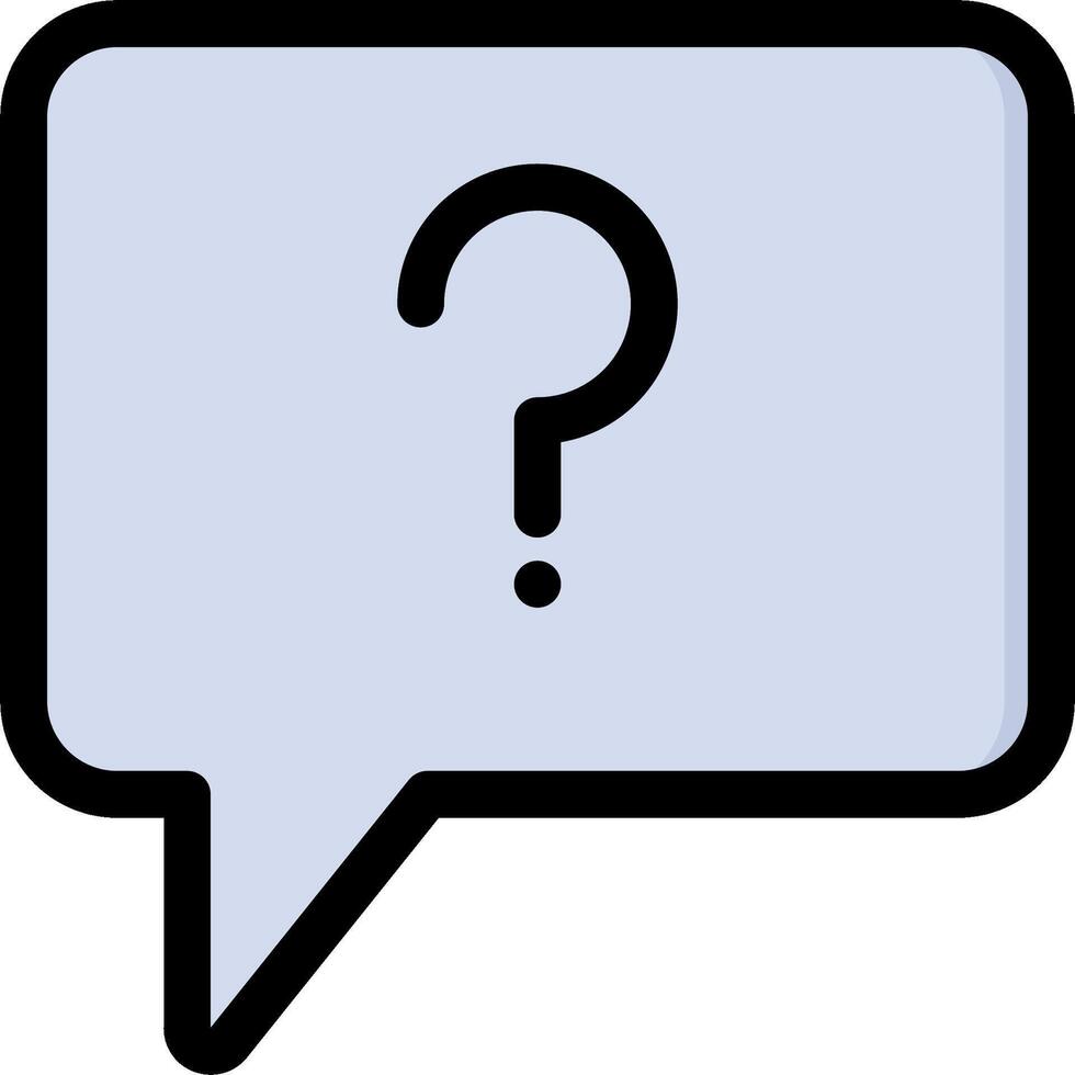 Question mark icon vector