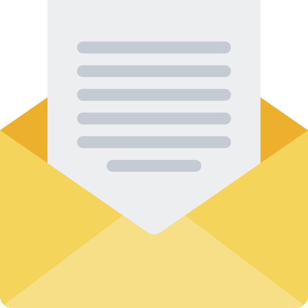 Email envelope icon vector