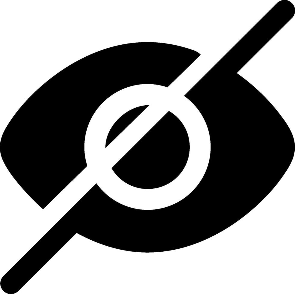 A black and white image of a cross and an eye vector