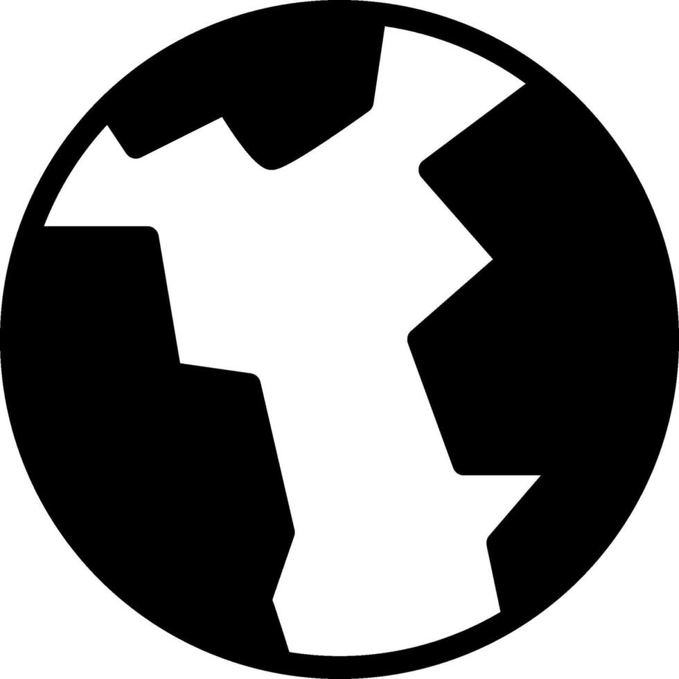 A black and white logo of a person with a broken heart vector
