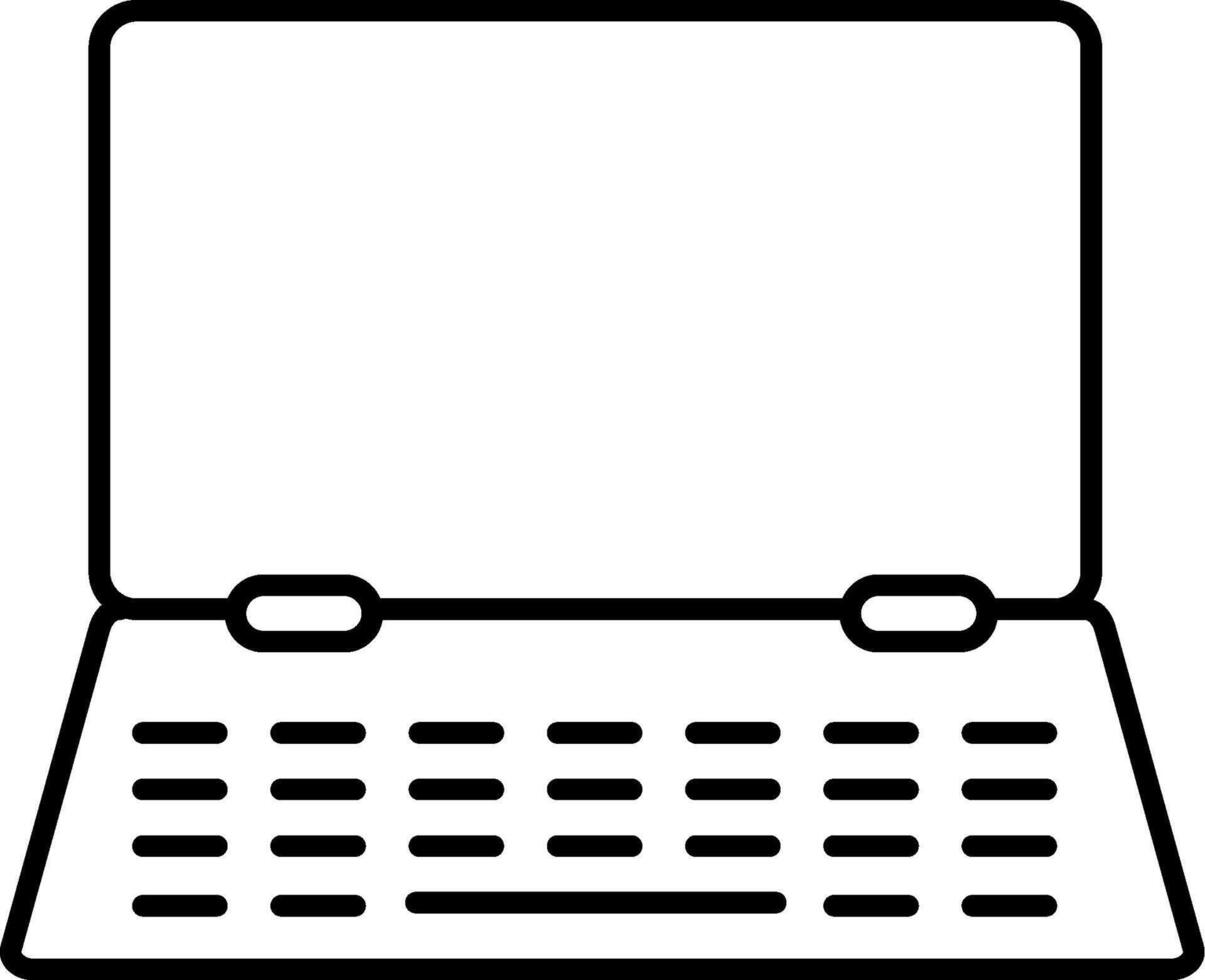Laptop icon illustration vector