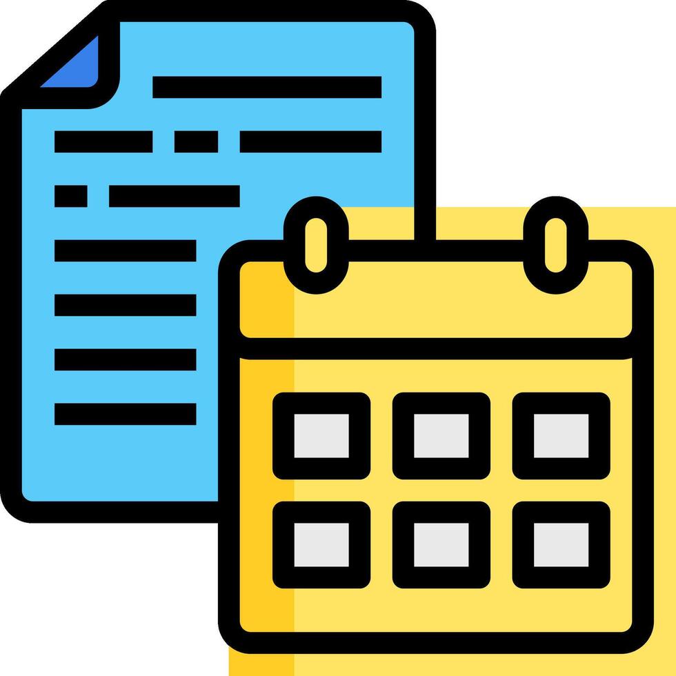 Calendar illustration design vector