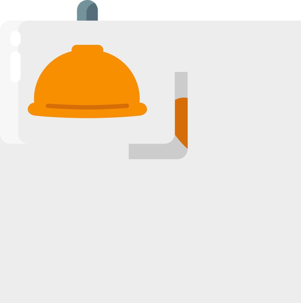 A refrigerator with a lid and a clock vector