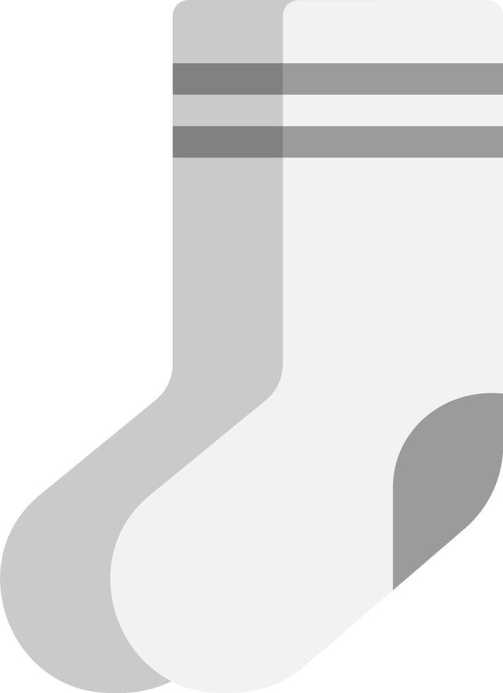 A pair of socks on a white background vector