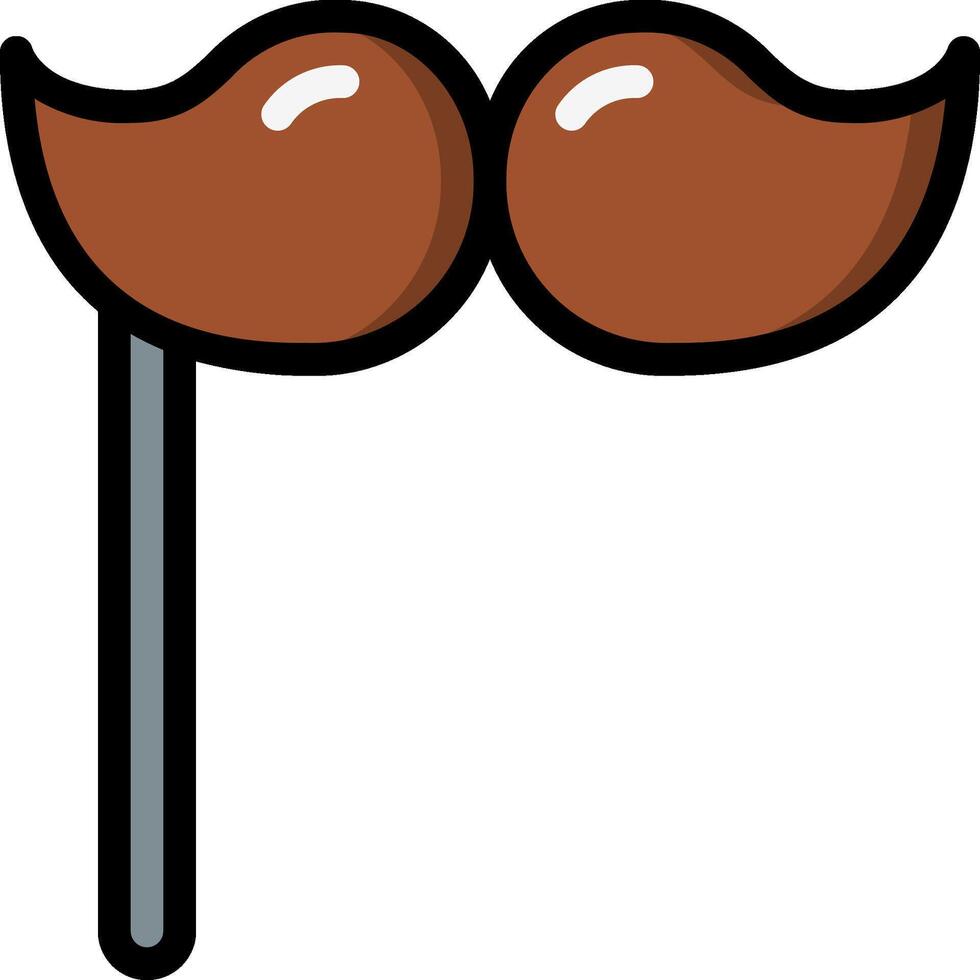Mustache illustration design vector