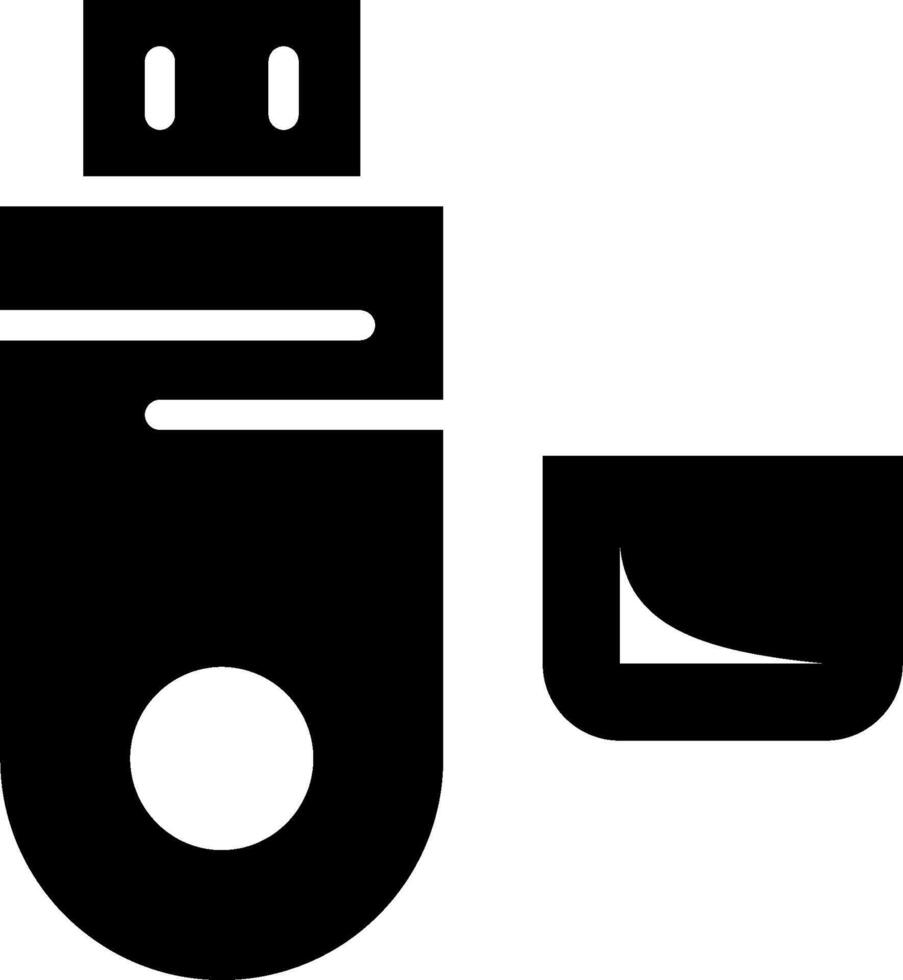 Usb drive icon illustration vector