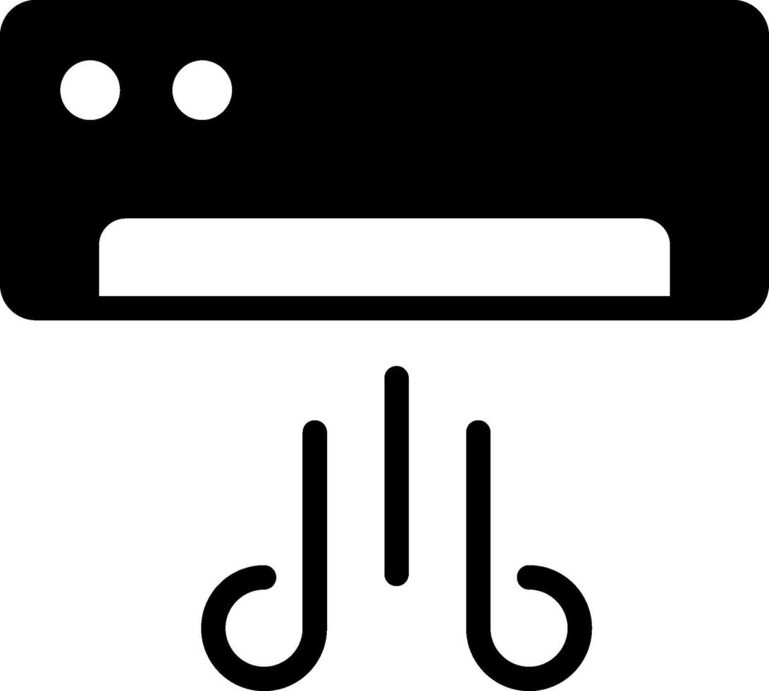 Air conditioner icon vector