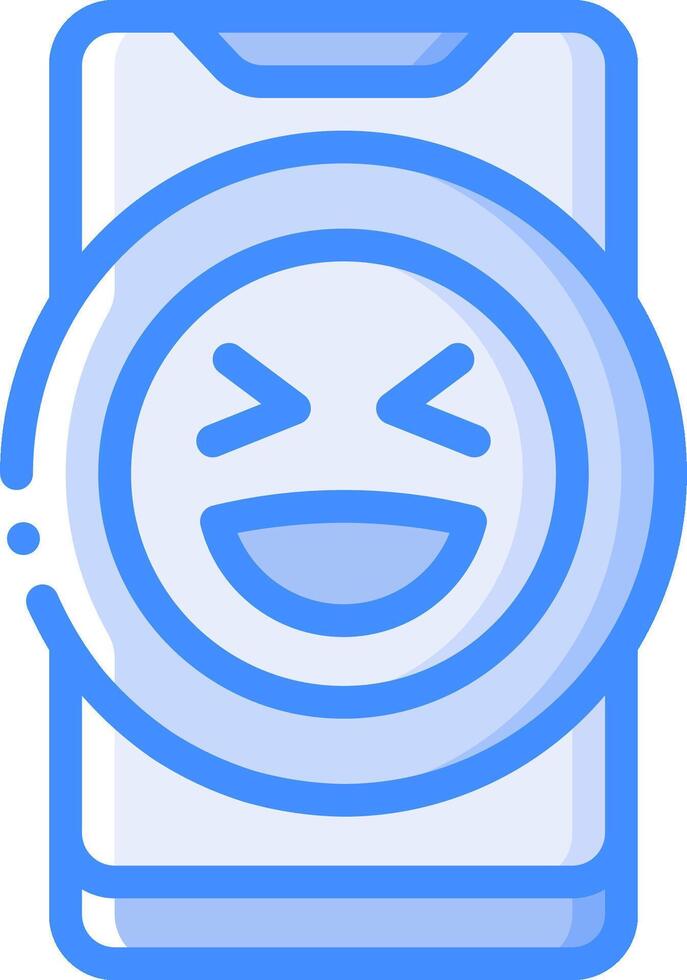 A cartoon image of a washing machine with a smiley face vector