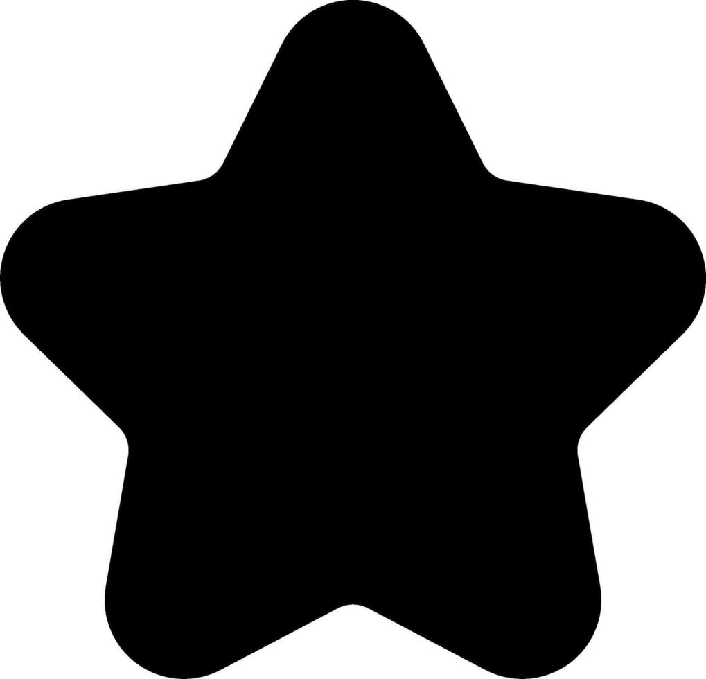 Star shape clip art vector