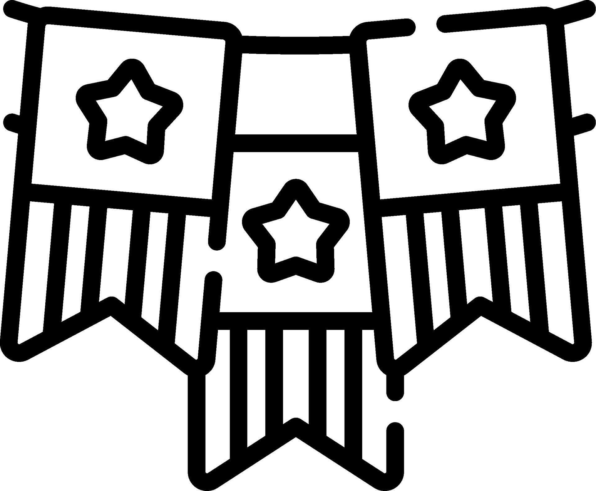 A black and white flag with stars on it 51770836 Vector Art at Vecteezy