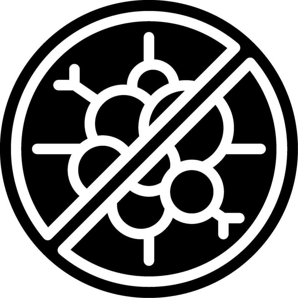 No virus sign illustration vector