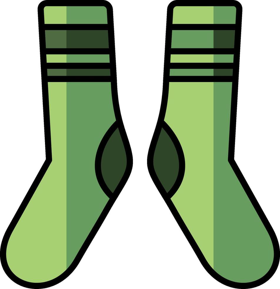 Socks illustration design vector