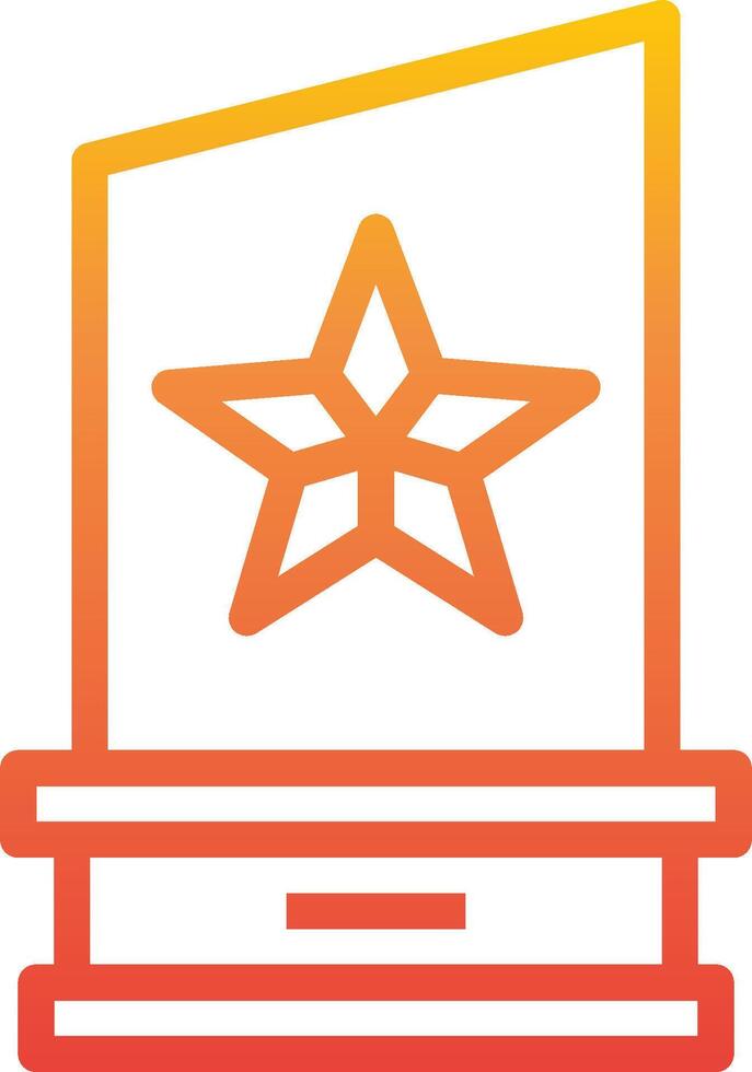 A star icon on a white background vector