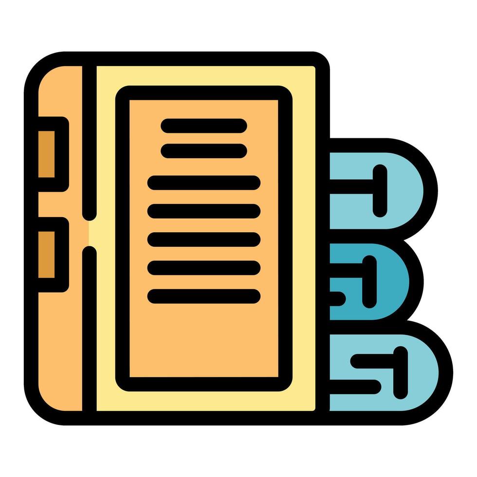 Library archive database storing books on wooden shelves vector