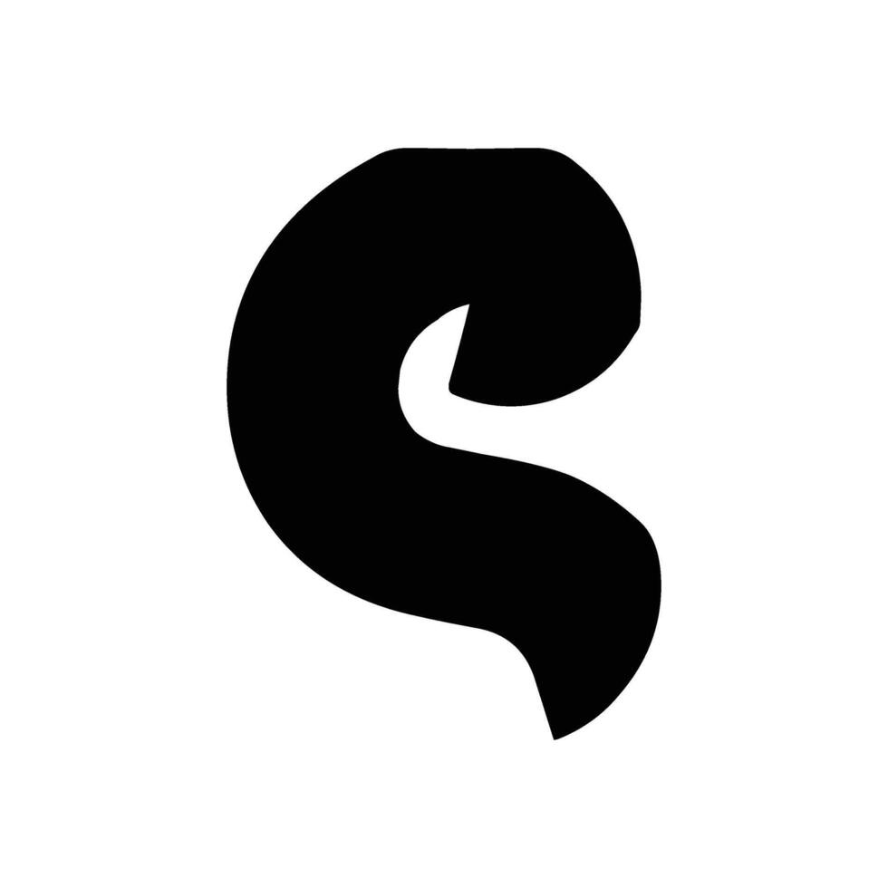 Aesthetic Bold Bengali Alphabet Khandatta Set vector