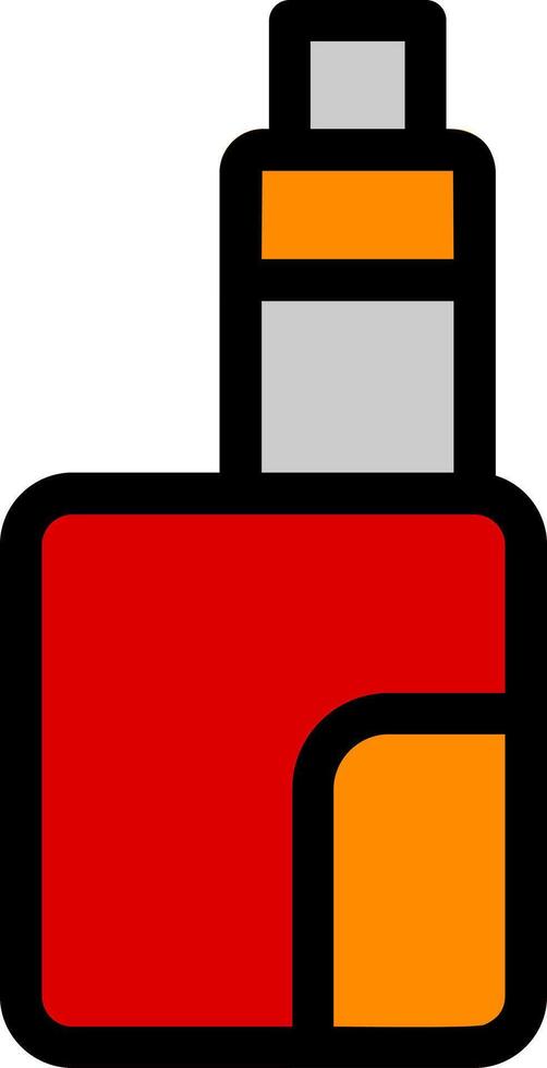Vape Line Icon vector