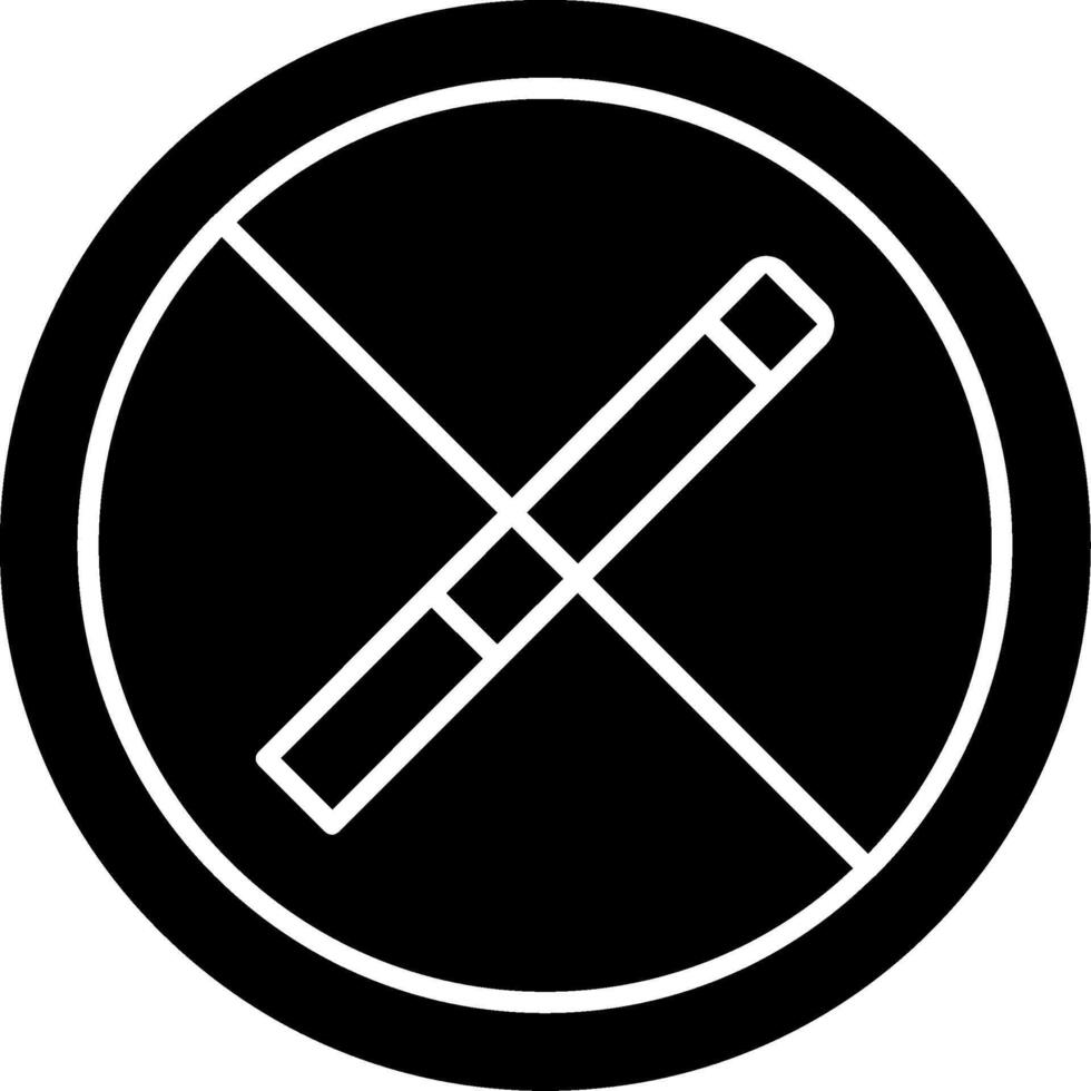 Quit Glyph Icon vector