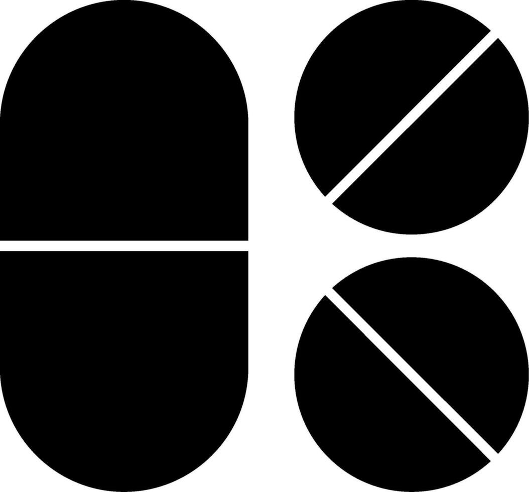 Drugs Glyph Icon vector