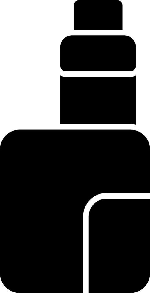Vape Glyph Icon vector