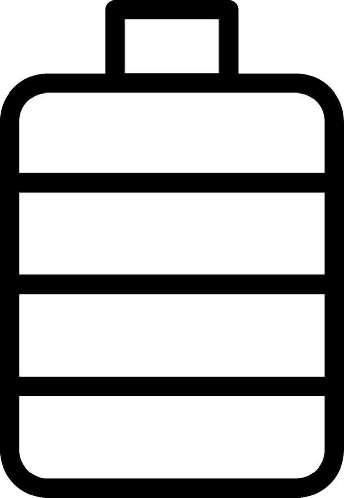 Battery Line Icon vector