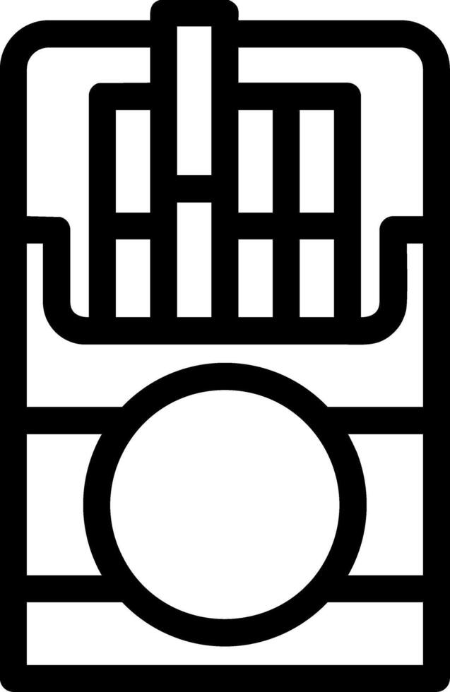 Tobacco Line Icon vector