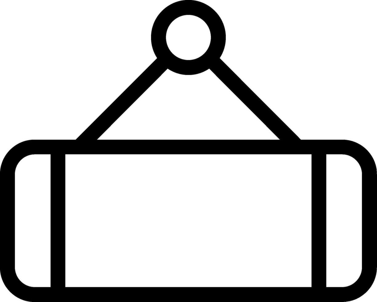 Tag Line Icon vector