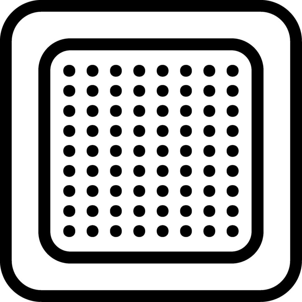 Nicotine Patch Line Icon vector