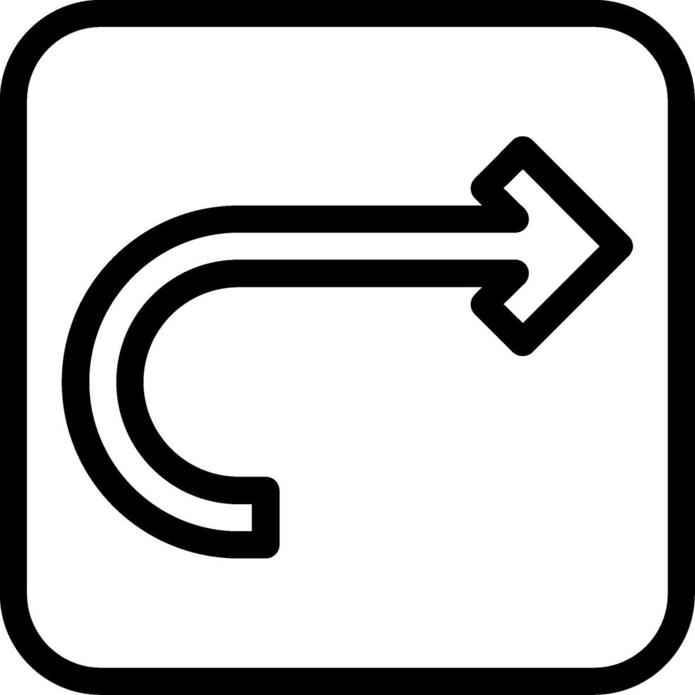 Repeat Line Icon vector