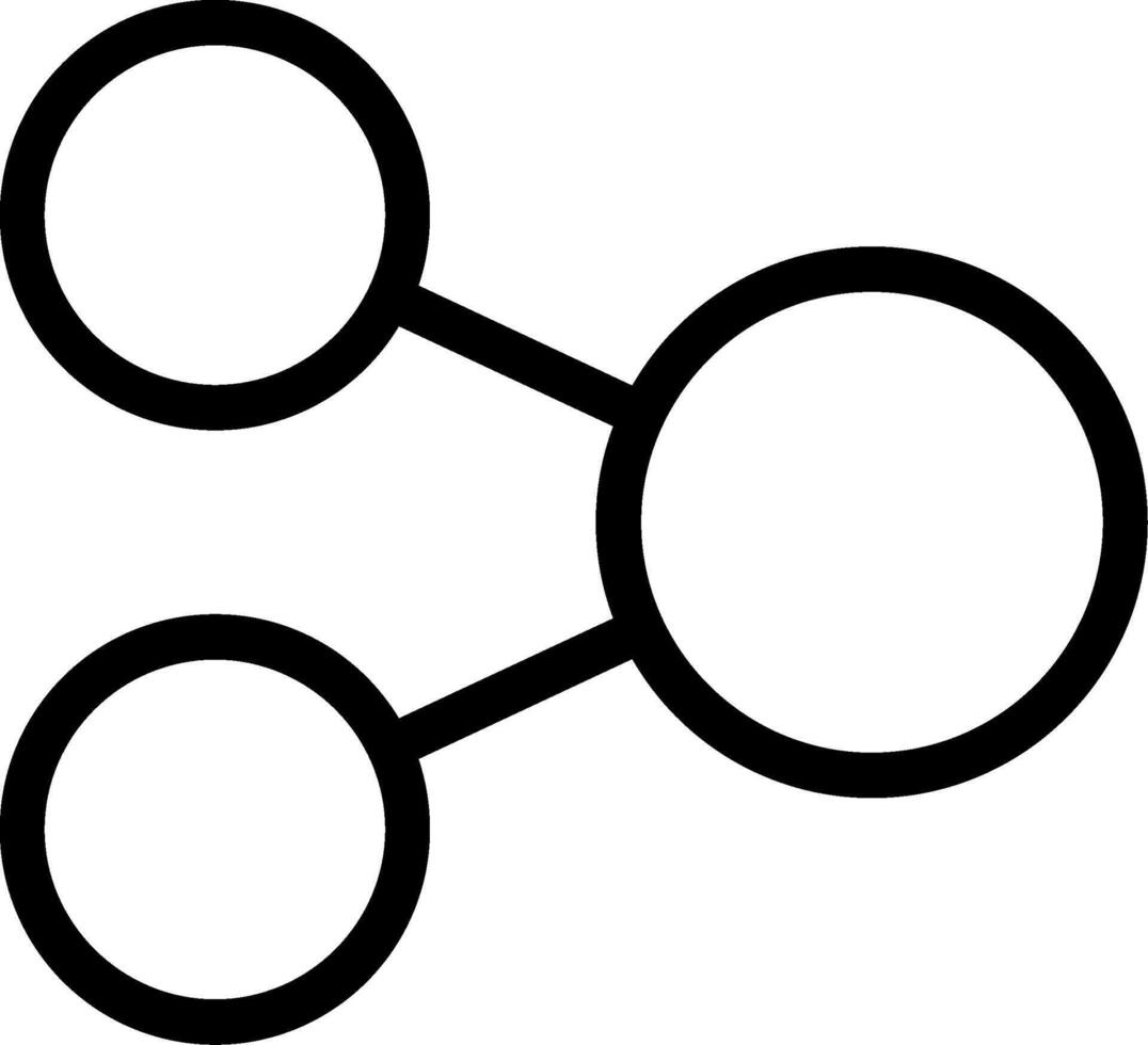 Connection Line Icon vector