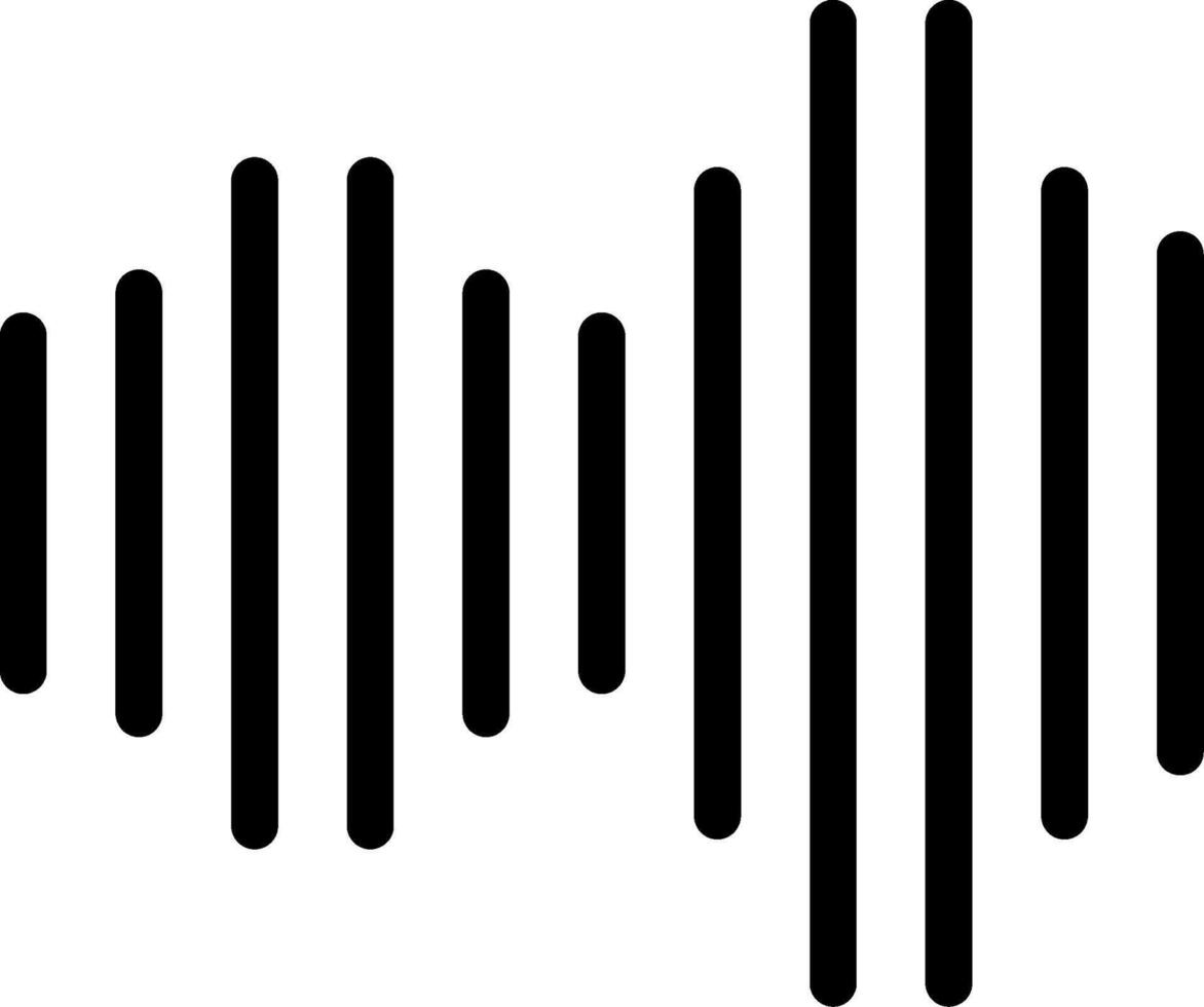 Sound Line Icon vector