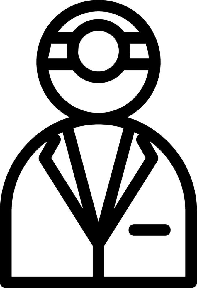 Doctor Line Icon vector