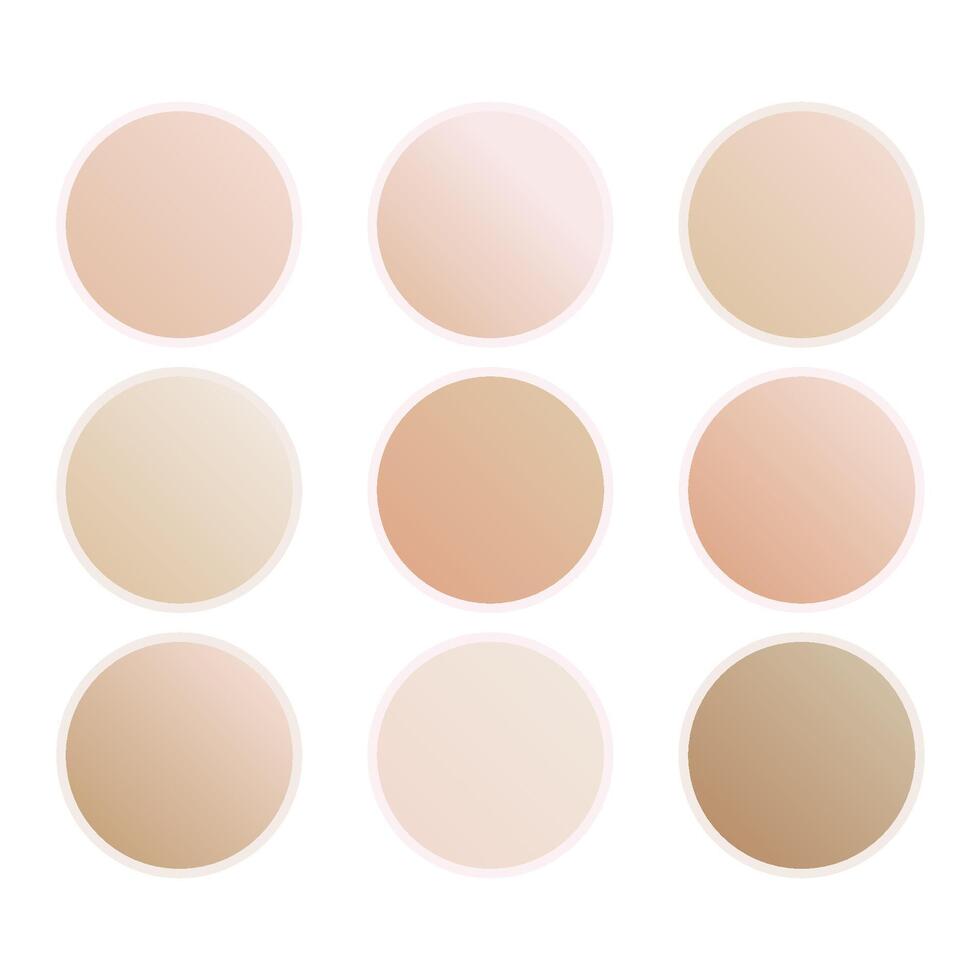 Soft Color Gradient warn Elegance vector