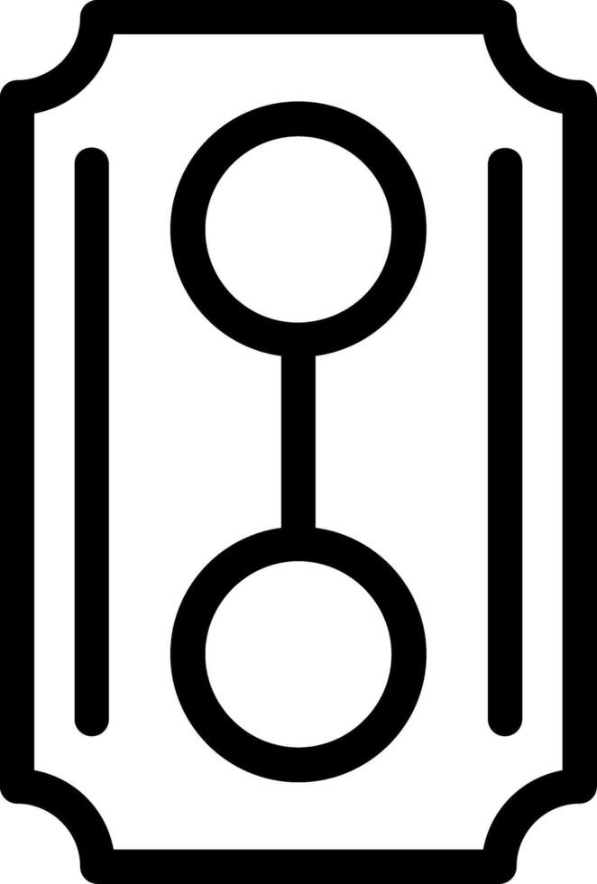 Blade Line Icon vector