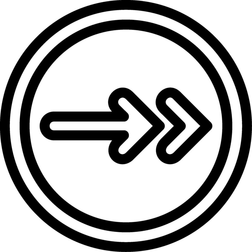 Next Line Icon vector