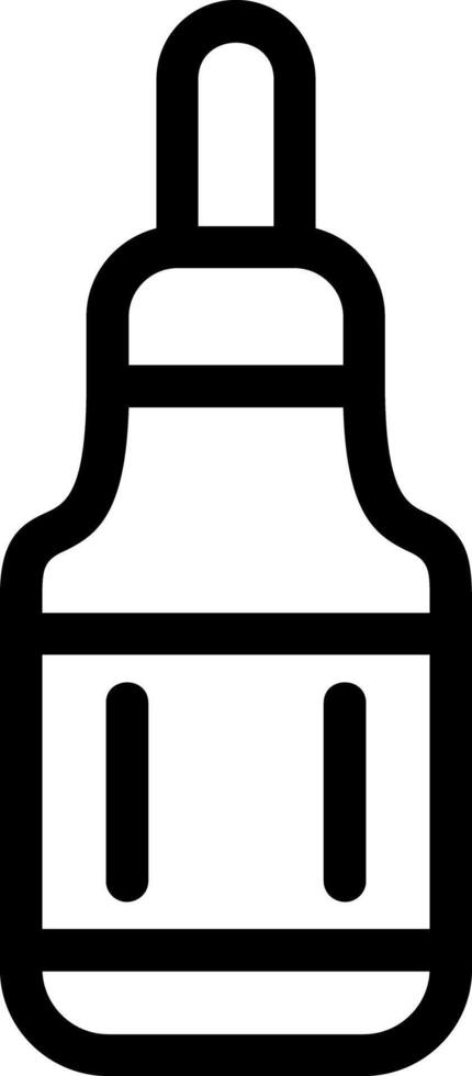 Serum Line Icon vector