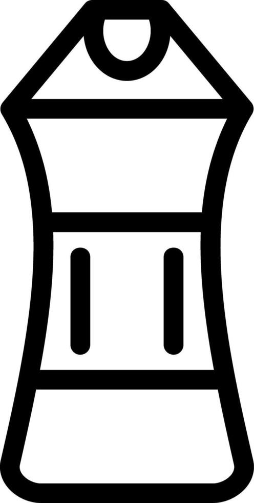 Shampoo Line Icon vector