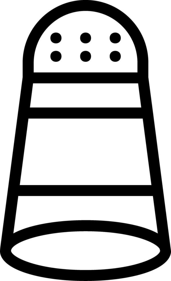Salted Line Icon vector