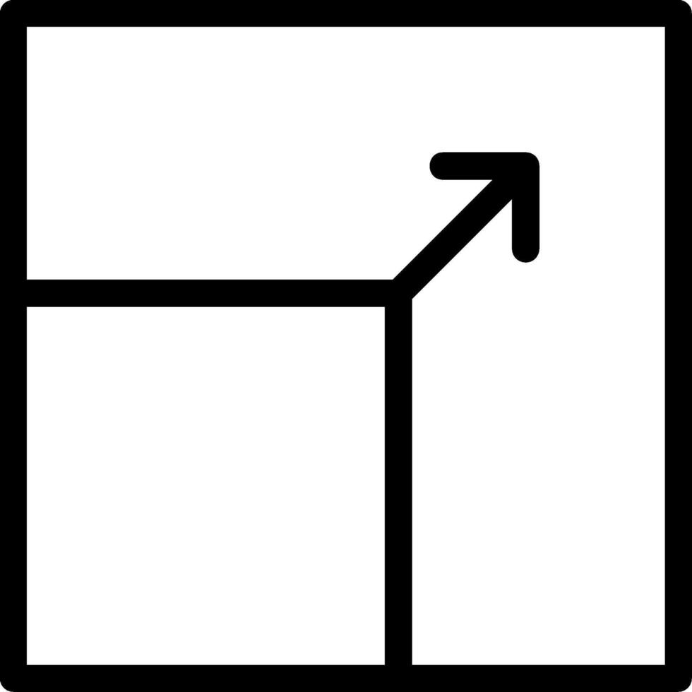Maximize Line Icon vector