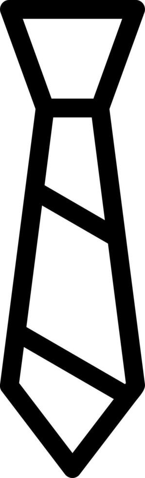 Tie Line Icon vector