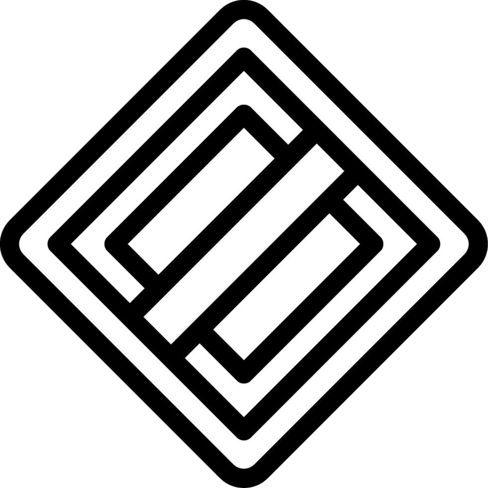 End Of The Priority Line Icon vector